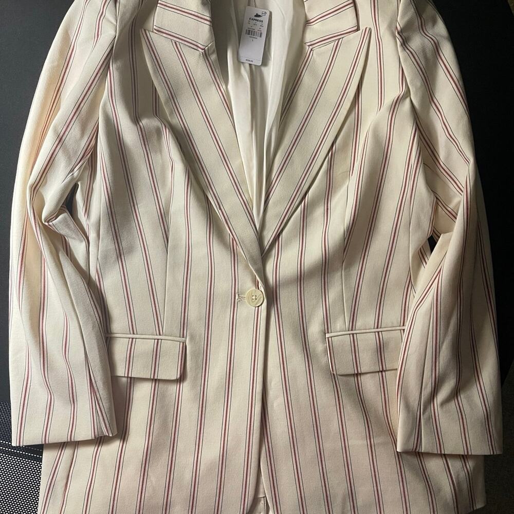 Express striped blazer - Picture 2 of 11